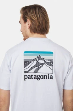 Patagonia M'S Line Loge Ridge Pocket Responsibili Tee -Meindl Fietsshirts Winkel 2210000582910 013 nl