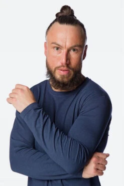 Bamboo Crew Neck LS Tee -Meindl Fietsshirts Winkel 2210000778375 012 nl