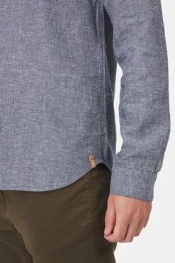 Tentree M Hemp Button Front Shirt -Meindl Fietsshirts Winkel 2210004203309 013 nl