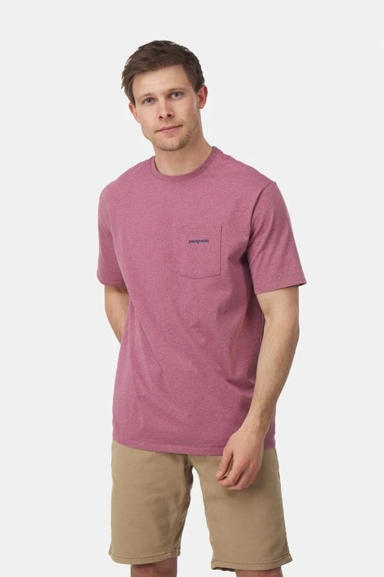 Patagonia M'S Boardshort Logo Organic Pocket T-Shirt 1 Patagonia M'S Boardshort Logo Organic Pocket T-Shirt