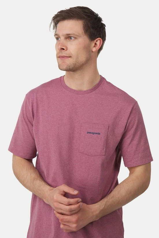 Patagonia M'S Boardshort Logo Organic Pocket T-Shirt 3 Patagonia M'S Boardshort Logo Organic Pocket T-Shirt - Afbeelding 3