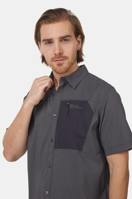 Jack Wolfskin Kenovo II S/S M Shirt 3 Jack Wolfskin Kenovo II S/S M Shirt - Afbeelding 3