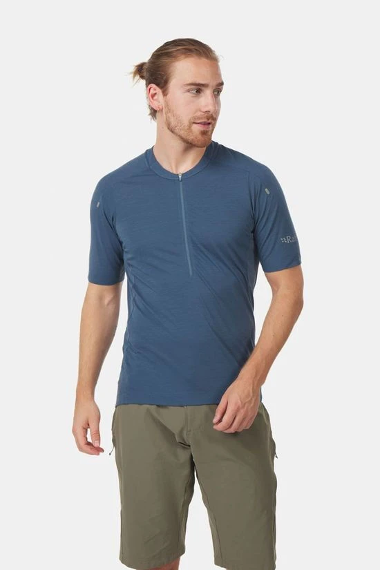 Rab Cindercrino Zip Tee 1 Rab Cindercrino Zip Tee