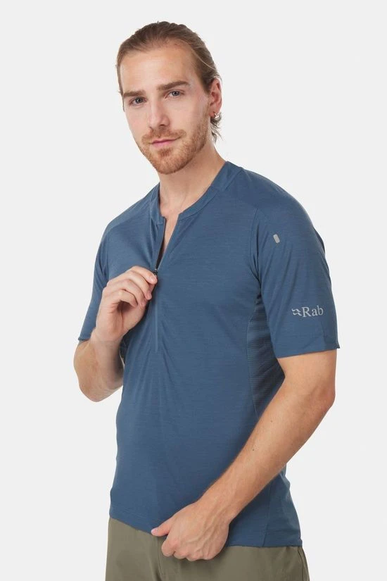 Rab Cindercrino Zip Tee 3 Rab Cindercrino Zip Tee - Afbeelding 3