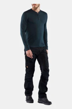 FJÄLLRÄVEN Singi Merino Henley Top -Meindl Fietsshirts Winkel aibcd90011 4444 03 nl