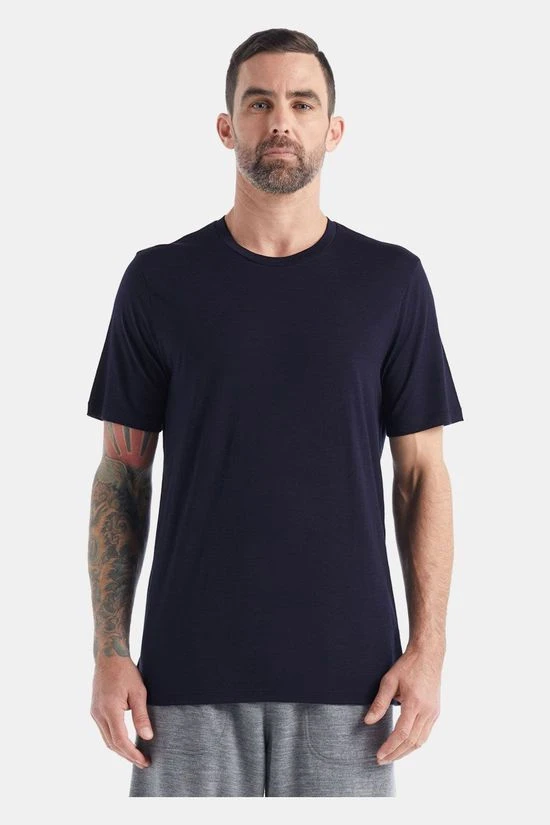 Icebreaker M Tech Lite Ii Ss Tee Gritstone Hthr 1 Icebreaker M Tech Lite Ii Ss Tee Gritstone Hthr