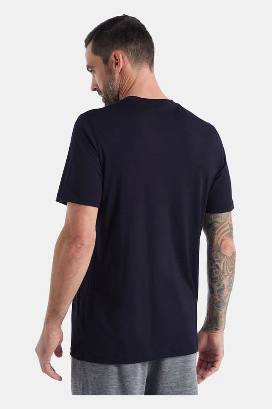 Icebreaker M Tech Lite Ii Ss Tee Gritstone Hthr 2 Icebreaker M Tech Lite Ii Ss Tee Gritstone Hthr - Afbeelding 2