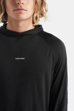 Icebreaker M Cool-Lite Ls Hoodie -Meindl Fietsshirts Winkel b12bac0490 7070 07 nl