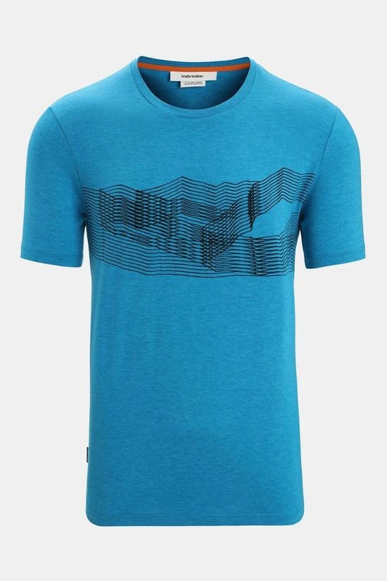 Icebreaker Central Classic St. Anton T-shirt 5 Icebreaker Central Classic St. Anton T-shirt - Afbeelding 5