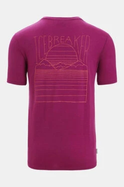 Icebreaker Tech Lite II Mountain Sunset T-shirt -Meindl Fietsshirts Winkel b12bac0607 9292 07 nl