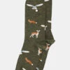 Forest Animals Lifestyle Merino Sok