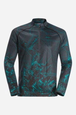 Jack Wolfskin Morobbia L/S Printed Fietsshirt -Meindl Fietsshirts Winkel d12bab0028 4202 01 nl