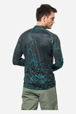 Jack Wolfskin Morobbia L/S Printed Fietsshirt -Meindl Fietsshirts Winkel d12bab0028 4202 03 nl
