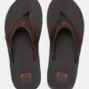 Reef Leather Fanning Slipper