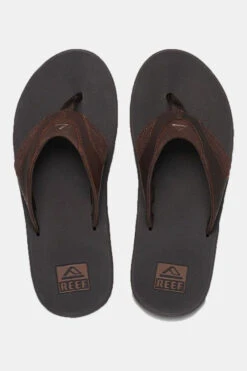 Reef Leather Fanning Slipper